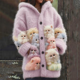 Chaqueta Teddy Gatitos