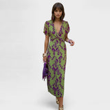 Vestido Wrap Floral