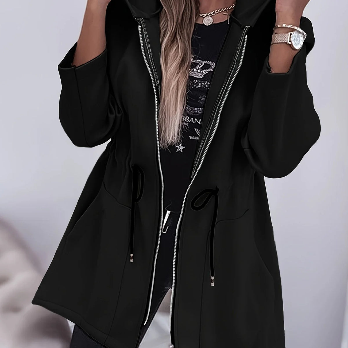 Chaqueta Hoodie Oversize