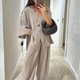 Conjunto Lino Kimono