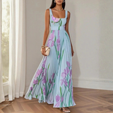 Vestido Pleated Iris