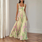 Vestido Pleated Iris