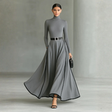 Vestido Contrast Maxi