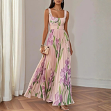 Vestido Pleated Iris