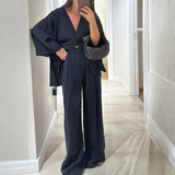 Conjunto Lino Kimono